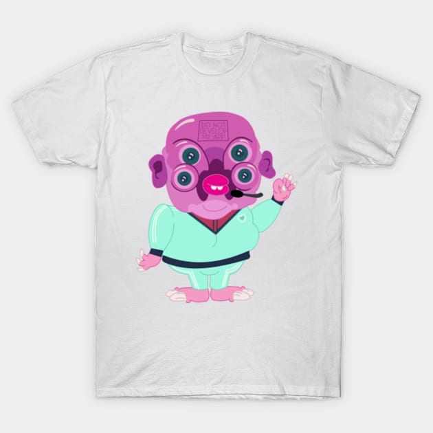 Happy Glootie - do not develop my App T-Shirt by Aurealis